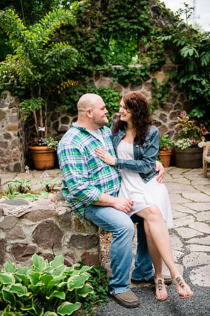 Juliet + Clint's Wisconsin engagement session took place at the Botanical Gardens of Green Bay on a gorgous July evening.