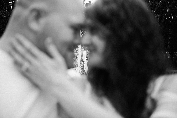 Juliet + Clint's Wisconsin engagement session took place at the Botanical Gardens of Green Bay on a gorgous July evening.