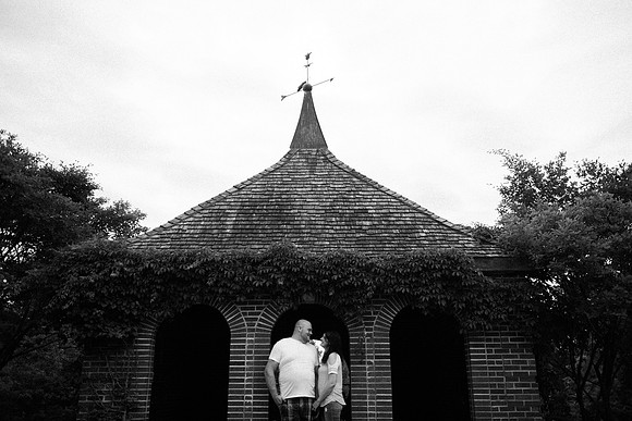 Juliet + Clint's Wisconsin engagement session took place at the Botanical Gardens of Green Bay on a gorgous July evening.