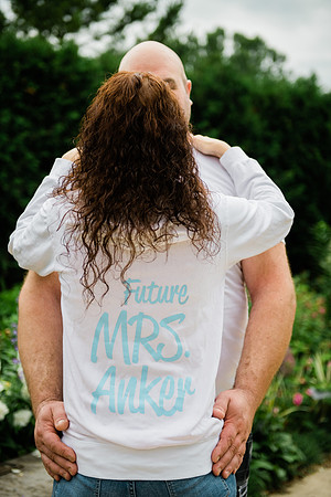 Juliet + Clint's Wisconsin engagement session took place at the Botanical Gardens of Green Bay on a gorgous July evening.